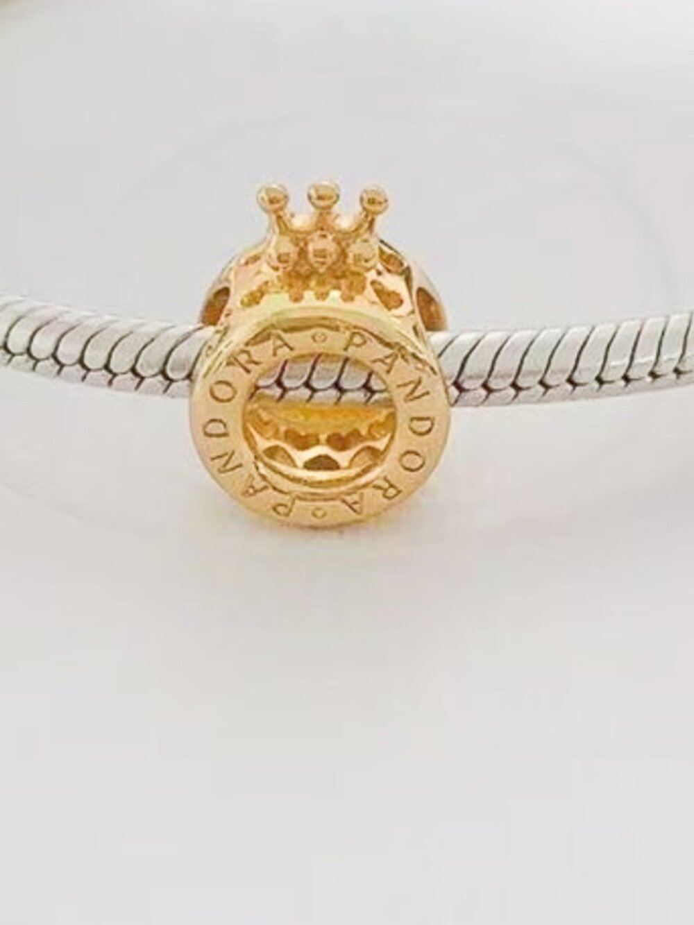 Pandora Logo & Crown O Charm